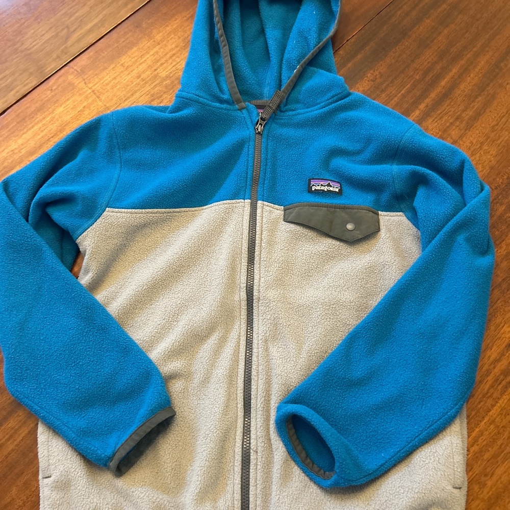 Patagonia boys fleece jacket